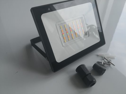 CE WiFi LED Flood Light RGBWW Smart Floodlight With Motion Sensor