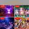 Rechargeable ABS LED Disco Party Light 7.5W Starry Sky Projector Night Light